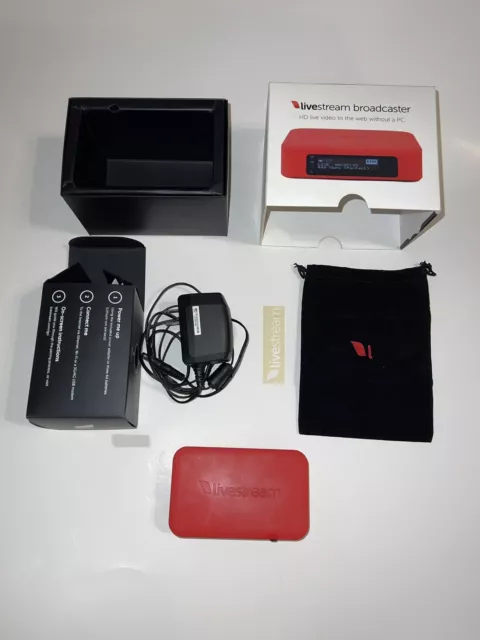 Livestream LSB100 Broadcaster YouTube Social media Live Stream Device PARTS ONLY