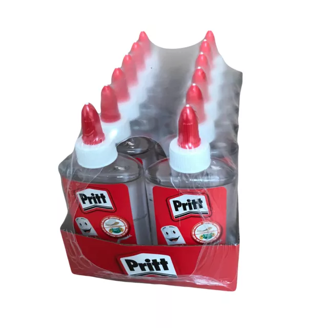 Pritt Alleskleber, Universalkleber, Bastelkleber 12 x 145ml - lösemittelfrei