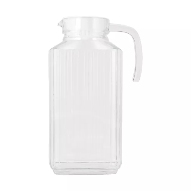 1.7L Pitcher Jug Water & Jug Juice Drinks Serving Water Fridge Container Clear A