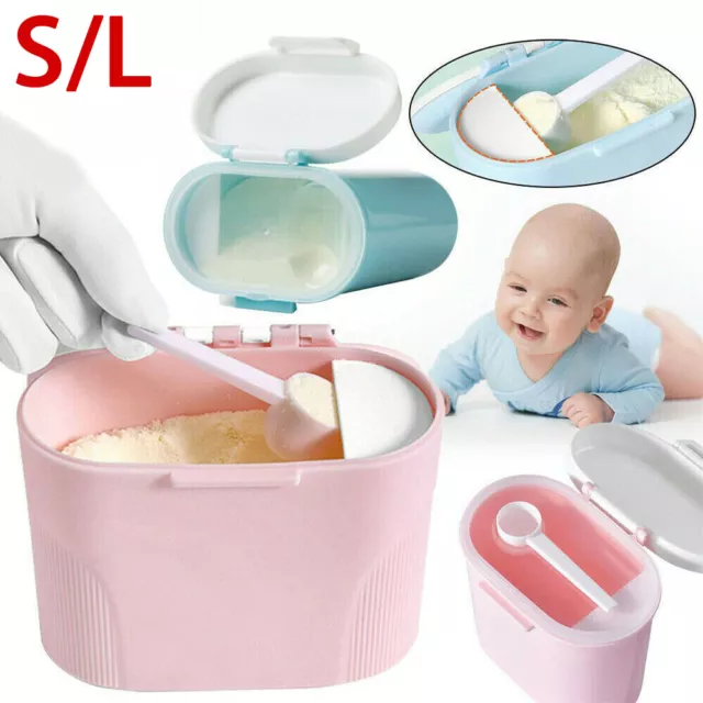 Infant Baby Milk Powder Formula Dispenser Food Container Pot Storage Feeding NEW