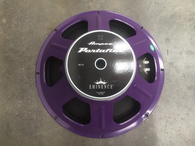 Ampeg PF115he Eminence 15インチスピーカー Ampeg PF-115HE 1x15-inch 450-watt Portaflex Bass Cabinet
