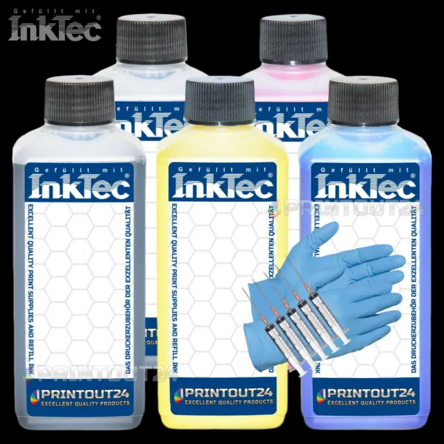 1,25L InkTec® Pigment Tinte ink für Epson SureColor SC-T3000 SC-T5000 SC-T7000