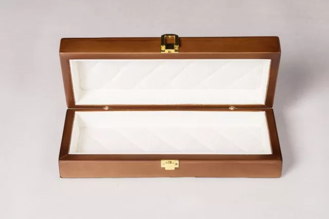 jewelry premium quality wooden Chain storage display box size 4x11x2 inch