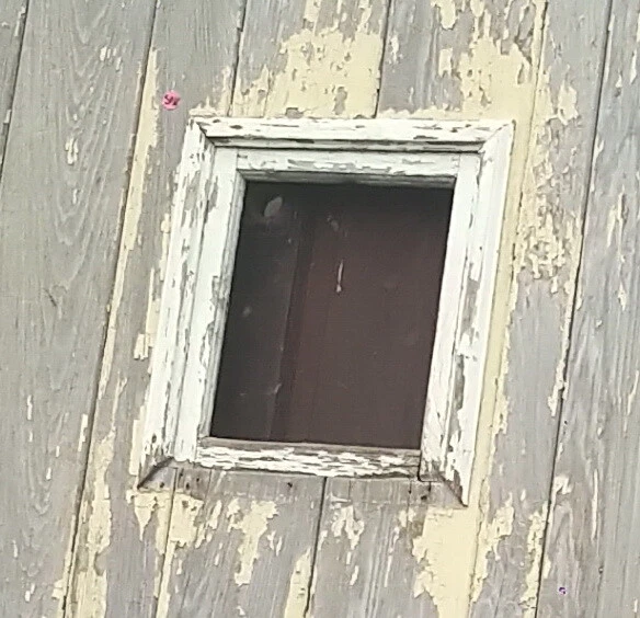 Vintage Authnetic Amish Wood Rolling Barn Door, Reclaimed Lumber, Architectural 2