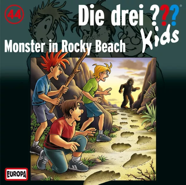 Die Drei ??? Fragezeichen Kids Monster In Rocky Beach (44) (2015) CD Neuware