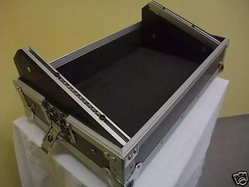 6U 19" Custodia Mixer, Case Miscelatore Flightcase per la miscelazione scrivania