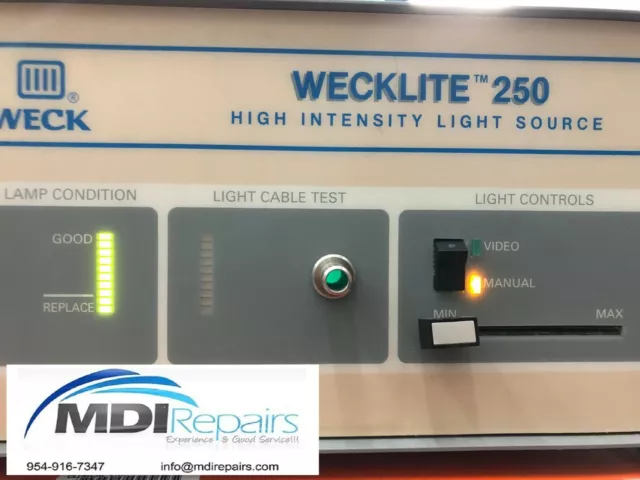 Wecklite 250 High Intensity Light Source.