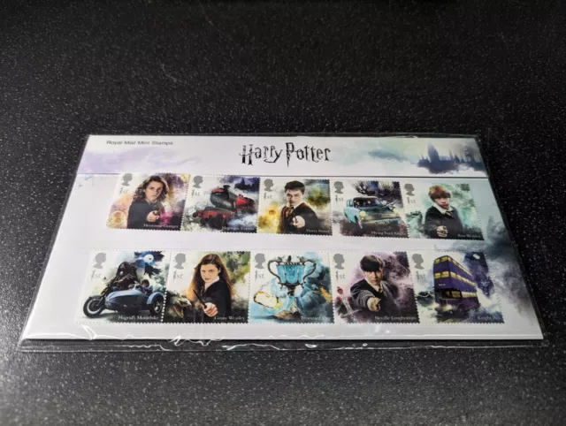 Royal Mail Stamp Presentation Pack Harry Potter Pack No. 562