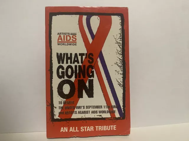 Artists Against AIDS Worldwide What's Going On Britney Spears Tape Card Sleeve