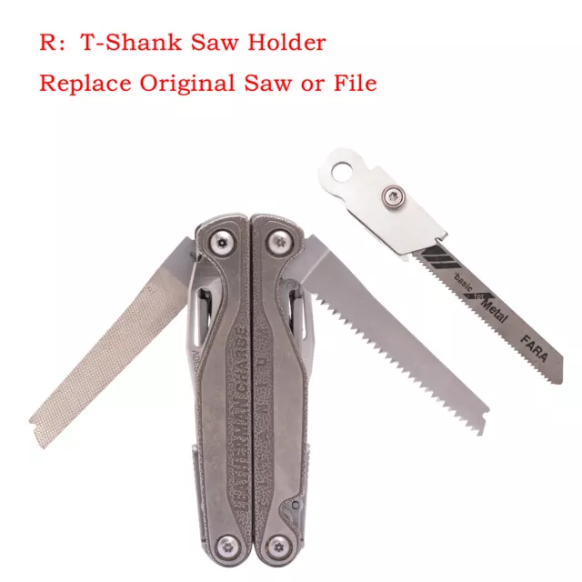 Scalpel Blade Bit Holders Saw T-Shank for the Leatherman TTi  CHARGE Plus Series