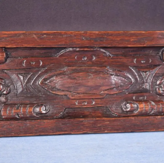 *French Antique Hand Carved Architectural Drawer Fronts/Panels in Solid Oak Wood 9