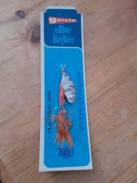 A LOVELY VINTAGE Abu Toby,T,7g,Sweden Carded Fishing Lure £4.99 - PicClick  UK