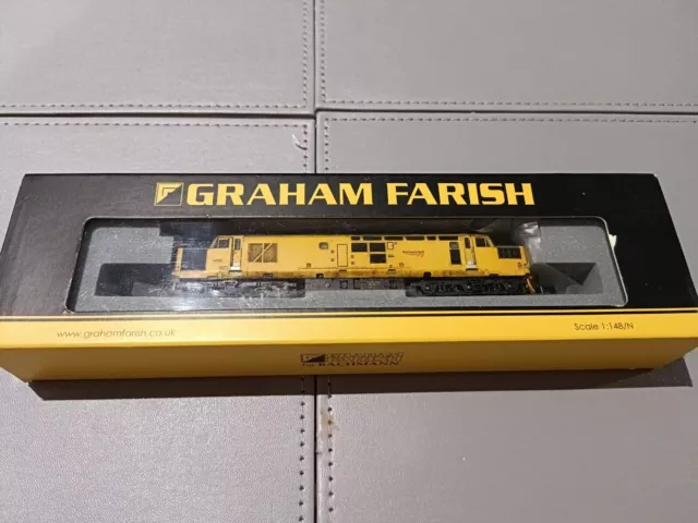 N Gauge Graham Farish Class 37303 Network Rail Nicely Weathered