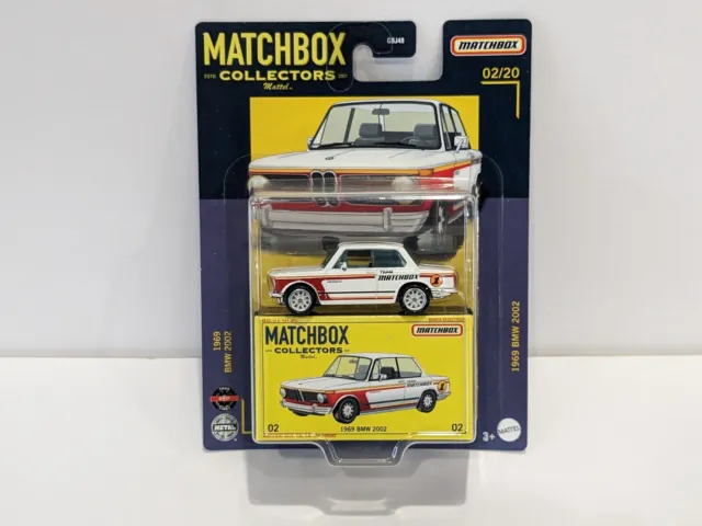 2021 MATCHBOX COLLECTORS #2 1969 BMW 2002 - Real Riders