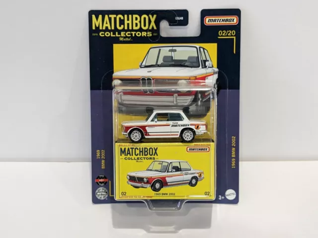 2021 MATCHBOX COLLECTORS #2 1969 BMW 2002 - Real Riders