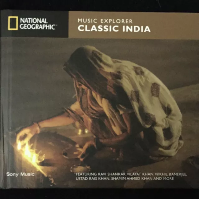 Nat. Geo.・Music Explorer・Classic India・Musik CD + CD-ROM・℗2004 Sony・NM!