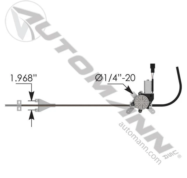 Peterbilt 384 0 Door Window Regulator 3022344