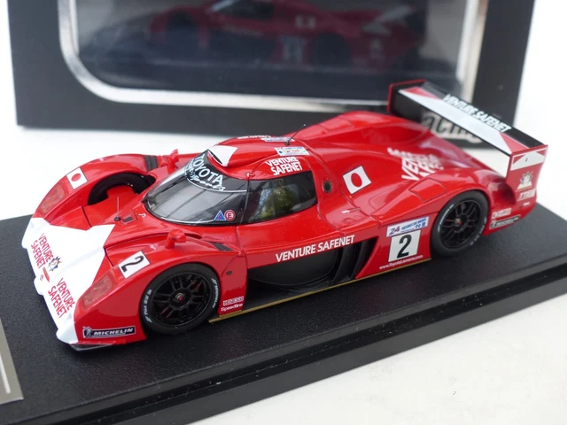 Miniature HPI Racing 1/43 Toyota GT-One #1 - 24h Du Mans 1999 - NO SPARK