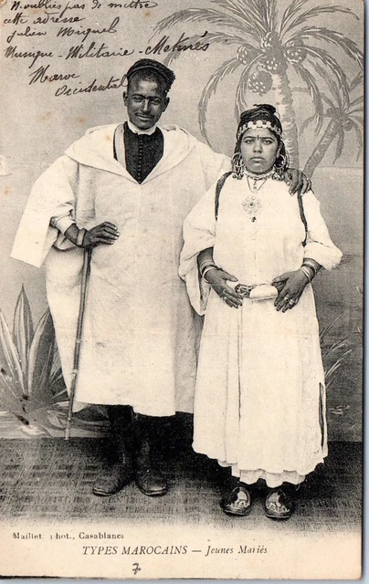 MAROC - Type de jeunes maries marocains