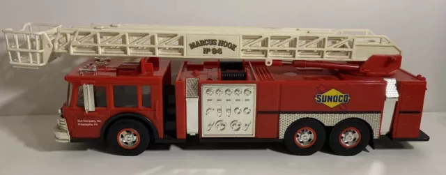 Sunoco Aerial Tower Fire Truck Collectors Edition Vintage 1990s