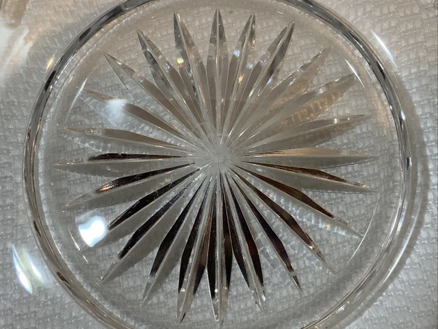 Antique  Hawkes  American Brilliant Period Cut Glass Bowl And Underplate 3