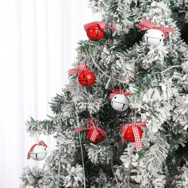 Supplies Metal Cute Hanging Decor Christmas Bell Jingle Bells Tree Decorations