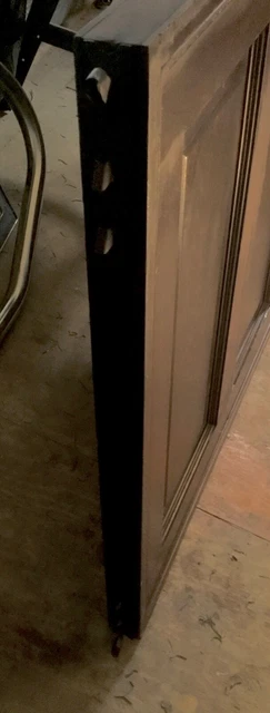 1900s oak pocket door 48" wide 2