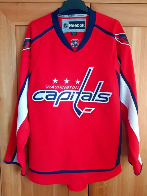 Washington Capitals Reebok NHL Ice Hockey Jersey Size Small RBK CCM