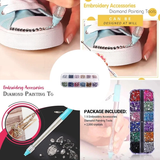 Diamant-Malstift Stickerei Kreuzstift Werkzeuge Zubehör 5D Diamant-Malwerkzeuge