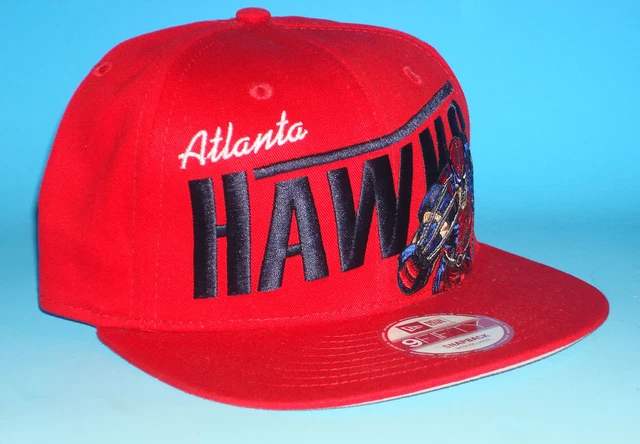 New Era NBA Atlanta Hawks 9fifty Snapback Hat X-Men Wolverine Marvel Comics Red