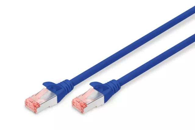 Digitus LAN Cable Cat 6 – 10 m – RJ45 Network Cable – S/FTP Shielded – Compatibl