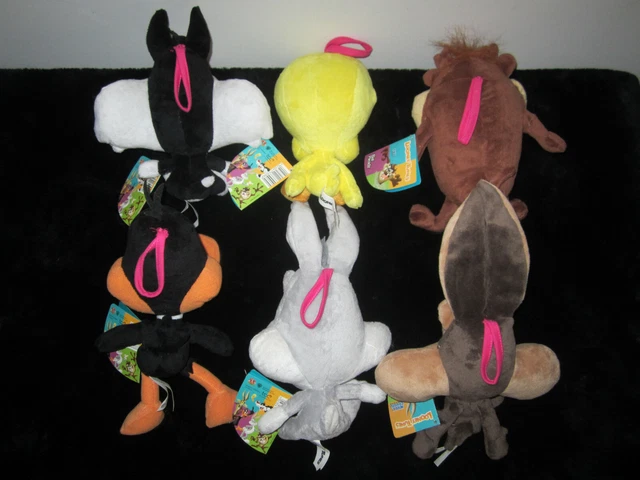 Lot De 6 Peluches Monstres Colorés - 80 à 100 Cm, Doux Et Mignons - Pour Enfants à Partir De 3 Ans - 2