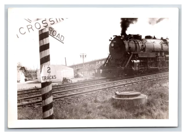 LOT of 20 Vtg 1940s 1950s Trains Railroad Locomotive B&W Snapshot Photos S13