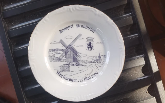 Assiette Bouquet Provincial Noyon 1... | Patrimoines Hauts-de-France