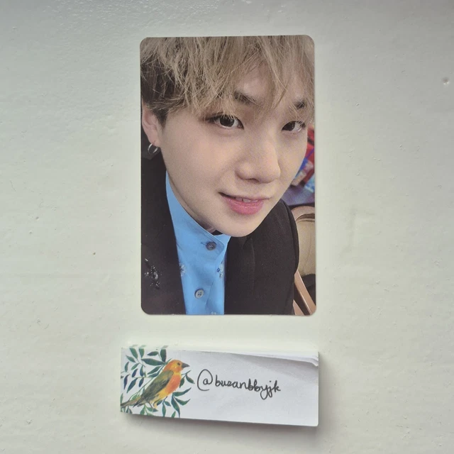 BTS OFFICIAL YOONGI Suga Memories 2020 Blu Ray Photocard £21.50
