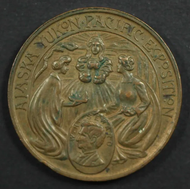{DO708F} 1909 Alaska Yukon Pacific Exposition Medal