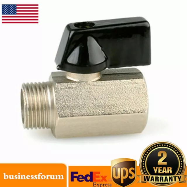 Carpet Cleaning 1/4" Ball Shut-Off Valve (Set of 8) for Wands Hoses USA STOCK