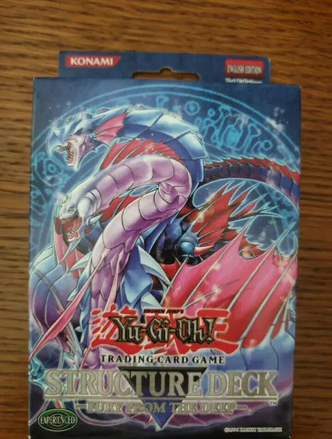 Fury from the Deep Structure Deck 1. Edition sd4 Sealed YuGiOh ENGLISH