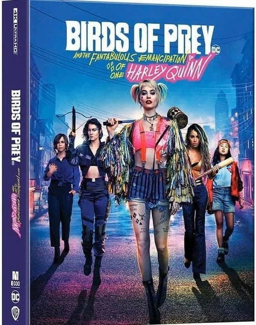 Birds Of Prey (2020) MantaLab Fullslip Lenticulaire Steelbook Blu-ray 4K Neuf SB