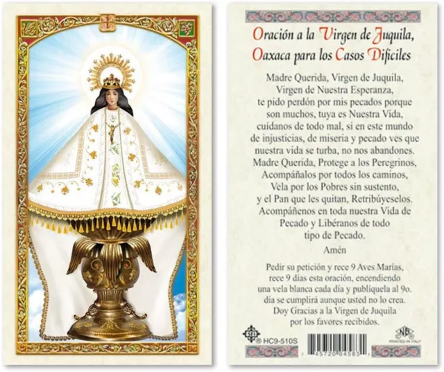 Oracion al Buen Pastor Salmo 23 Laminated Prayer Cards - Pack of 25- in  Spanish Espanol