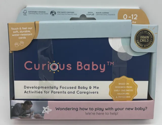 Curious Baby™ Award Winning 40+ Activities for Baby & Me (0-12 Multicolor