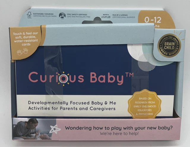 Curious Baby™ Award Winning 40+ Activities for Baby & Me (0-12 Multicolor
