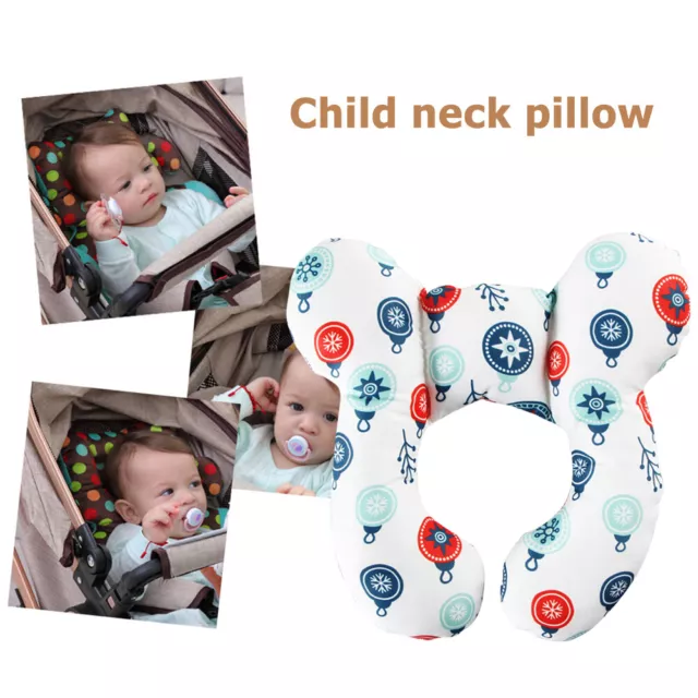 Cute Baby Head Protector Pillow Infant Prevent Injured Pad (Blue Circle) Hot 3