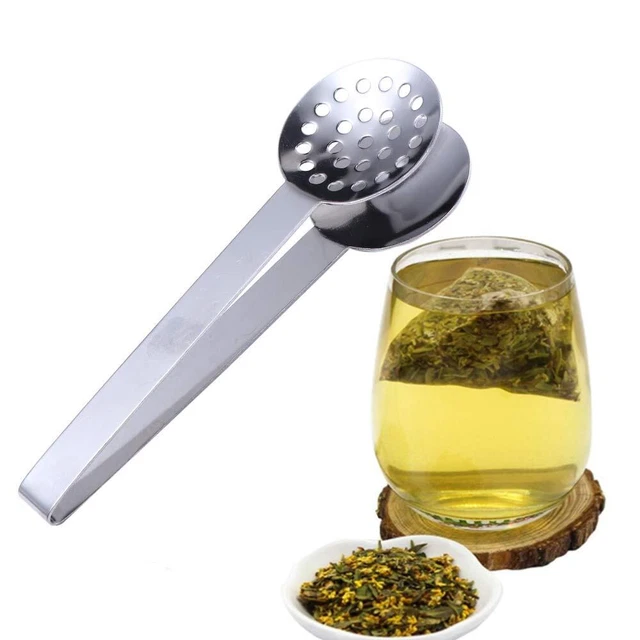Pinza asciugatrice cucina bustina da tè spremiagrumi bustina da tè pinze clip da cibo morsetto per porzione