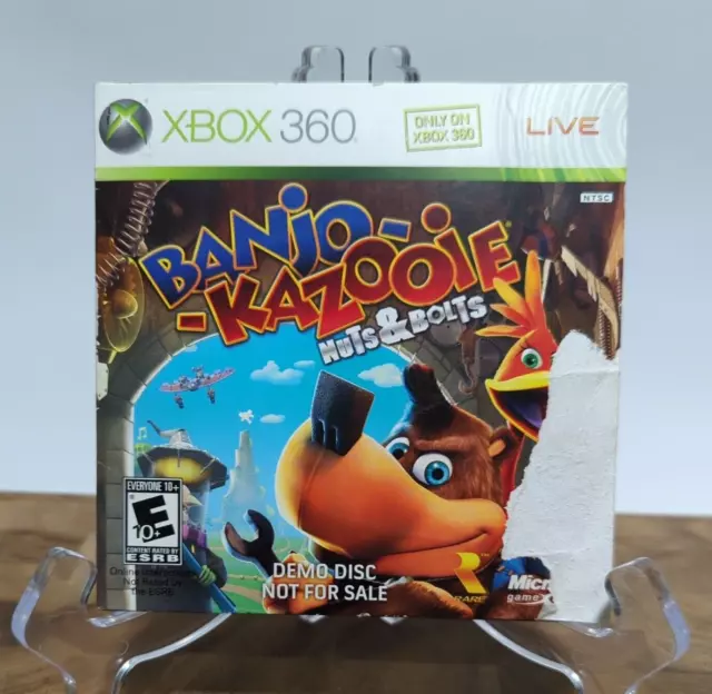 Banjo-Kazooie: Nuts & Bolts XBOX 360 NEW SEALED NOT FOR RESALE NFR ntsc  PROMO!