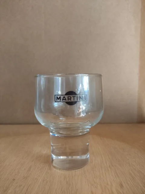 6x Bicchieri vetro Martini da Collezione
