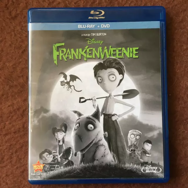 Frankenweenie (Blu-ray/DVD, 2013)(Blu-ray ONLY, No DVD)