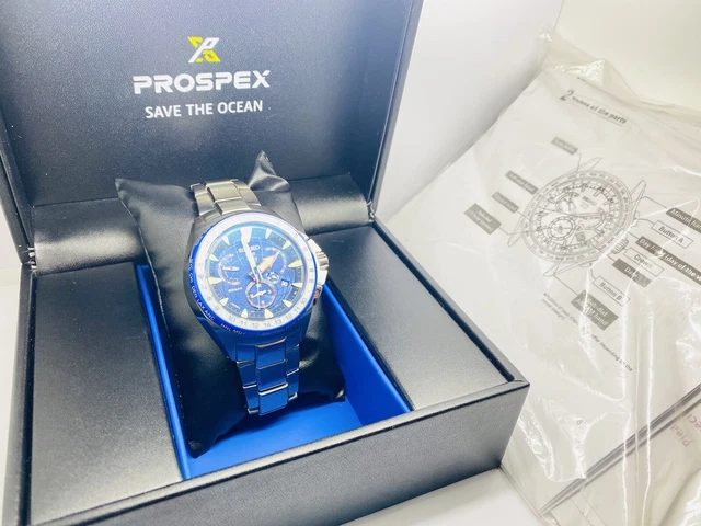 SEIKO GPS SOLAR Prospex MarineMaster 48mm Limited Edition Titanium