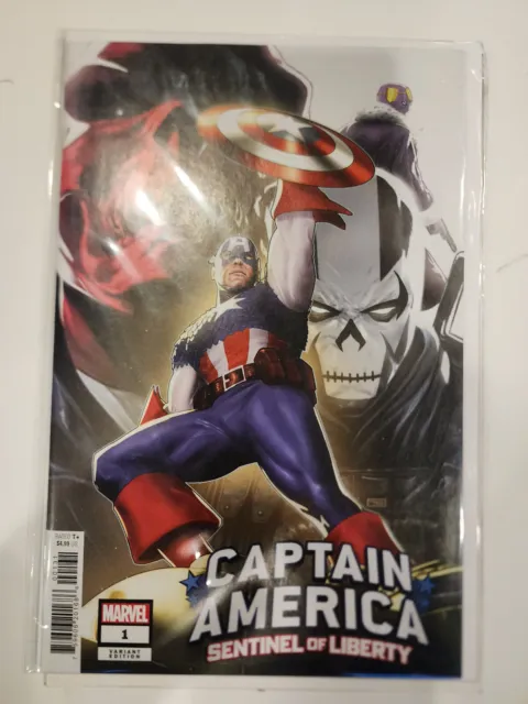 Captain America Sentinel of Liberty #1 -1:25 Variant - Clarke - Marvel 2022 - NM