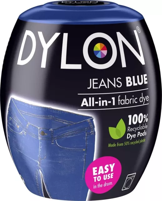 DYLON Washing Machine Fabric Dye Pod for Clothes & Soft Furnishings, 350g UK